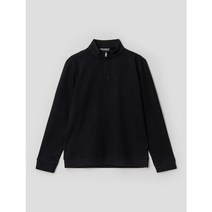 [로가디스] 블랙 베이직 하프 집업 티셔츠 (RY1841PM35)