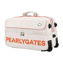 2023 새로운 PG 골프 세트 유행 수직 캐디 백 골프 가방 의류 가방 골프 캐리어 가방 보스턴 가방, 화이트 타이로드 박스