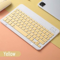 포켓몬키캡 미니 블루투스 키보드 무선 키보드 충전식 ipad 전화 태블릿 무선키보드, 001