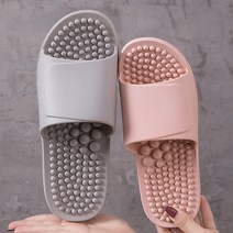지압슬리퍼 발 지압 슬리퍼 거실 실내 발바닥 건강 실내화 D942, 핑크 250-255/40-41