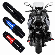 KYMCO 머플러슬라이더 프레임슬라이더 머플러보호 다운타운 익사이팅, 2번 타입, 빨강