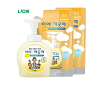 아이깨끗해 순파우더 대용량 용기490ml+리필(450mlx2), 5세트
