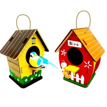 새집 2종 만들기 / 만들기 과학 미술시간 홈키트 방과후 DIY, B형