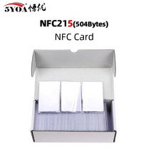 50 장 NTAG215 NFC 카드 태그 TagMo 포럼용 타입 2 스티커 n태그 215 칩 Card Ntag, 16510
