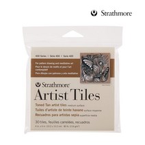 스트라스모아 S4 Toned Sketch Tiles Tan 10x10cm 30매