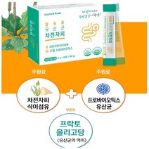 차전자피 프로바이오틱스 프리바이오틱스 유산균 분말 가루 식이섬유 쾌변 장건강 2중성 기능원료 건강기능식품 6gx30스틱, 30(스틱)_1