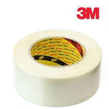 3M 필라멘트 테이프 50mm 마스킹 질긴테이프 이사박스 바인딩 MOPP 목재
