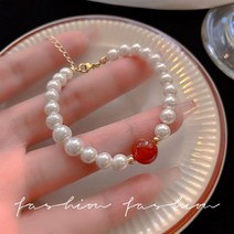 옥팔찌 오팔 행운 큐빅 비즈 Pulseras 트렌드 독특한 디자인 섬세한 고양이 눈 돌 팔찌 생일 파티