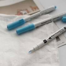 원단싸 일제 수성펜 블루-소_