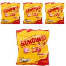 스타버스트 프루트 츄 오리지널, 204.1g, 4개