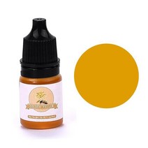 견고한 DIY 공예용 에폭시 수지 컬러 염료 안료 5ML 24 색 응축 액체 착색제 Frangrance Dropper Design 1, 09 Golden