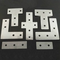 알루미늄 프로파일용 90도 조인트 보드 플레이트 코너 앵글 브래킷 연결 스트립 30304040 ltcross 4 홀, 3030L-4