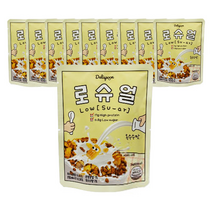 델리스푼 저당 고단백 시리얼 로슈얼 10개입, 옥수수10개
