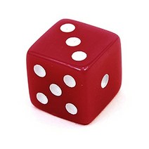 다면체 주사위(정6면체)레드