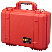 일본직발송 2. 펠리칸 (PELICAN) PELICAN (펠리컨) 중형 방수 하드 케이스 1500HK 오렌지 1500HKOR 18.7L