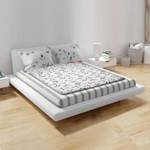 극세사 침대 바닥 EMF 무자계 자동 전원 온도 절전 탄소매트 캐릭터 전기매트 국산 1년무상AS, 곰돌이캐릭터 싱글