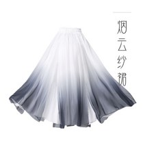 그라데이션한복 갈래치마 졸업사진 한복의상 컨셉