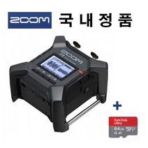 [이벤트증정 샌디스크 64GB] ZOOM F3 줌 포터블 필드레코더 2채널, MKH416