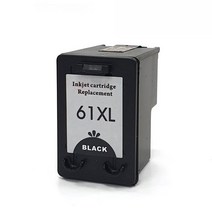 HP61 XL 대용량 재생 잉크 HP1050 HP1510 HP2050 호환 CH563WA CH564WA, 검정