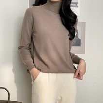 오키 여성용 에니카 폴라 니트