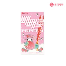 빼빼로 스트로베리, 37g, 6개
