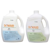 대용량 닥터비타민 샴푸 4200ml + 린스 4200ml 업소용, 1개
