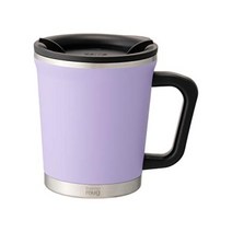 THERMOS 써모스 대용량 휴대용 등산용 추천 진공 단열 보온 보냉 물 병 텀블러 300 ml 더블 머그 화이트, 창백한 제비꽃의