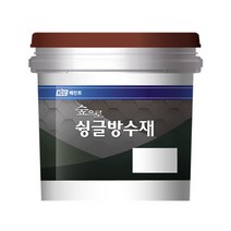 KCC 숲으로슁글방수재 16KG 아스팔트 슁글방수제, 숲으로슁글방수재 흑녹색 16KG