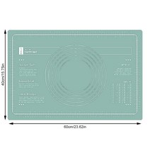 Grade Rolling Dough Baking Mat Silicone Non-Slip Kneading Board Kitchen Household Fondant Flour Meas