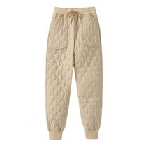 우모바지 캠핑 남성오리털바지 남성솜바지2022 트렌디 화이트 패딩 두꺼운 바지 캐주얼 겨울 따뜻한 여성