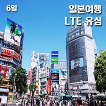 Softbank 일본유심 매일 LTE 1GB 데이터전용, 6일, 1개