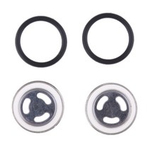 오토바이 자전거 브레이크 마스터 실린더 저사이트 미러 개스킷 18mm 철 고무, 단일옵션
