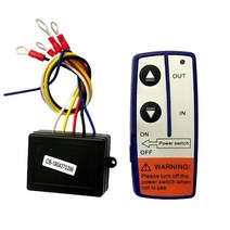 차량용 윈치 미니 크레인 무선 리모컨 스위치 12v24v, 리모컨 AAA 배터리 2개