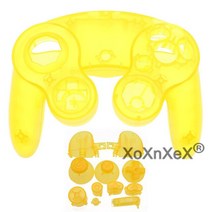 NGC 컨트롤러 교체용 전면 후면 셸 하우징 커버 케이스 ABXY L R Z Dpad 버튼 게임큐브 핸들, 한개옵션1, 17 N19