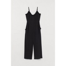 H&M 에이치앤엠 러플 셔링 주름 trimmed 점프수트 127573