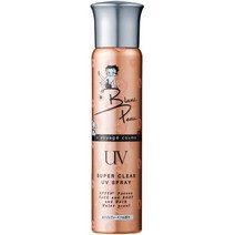 일본직발송 6. BLANC PEAU(블랑포) 썬 프로텍트 스프레이 슈퍼 클리어 SPF50+PA++++ BETTY 선크림 화이트, One Size, One Color