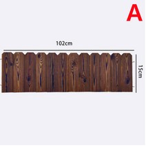 JINGHENG 조경용울타리 휀스담장 안전 울타리 정원펜스 목재휀스89715895632, A