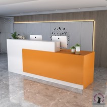 카운터 테이블 인포메이션 안내 데스크 식당 매장 카페 계산대 포스대, 220x60x100cm, L