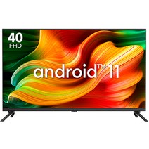 8년AS보장 이스트라 40인치 AN400FHD 안드로이드11 OS탑재 고성능 스마트TV 가성비 중소기업TV, 자가설치 스탠드형