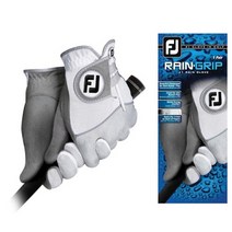 타이틀리스트 풋조이 남성 골프 장갑 레인그립 논슬립 양손 화이트 라운딩 여름 장마, one size