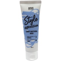 아모스프로페셔널 스타일 익스프레션 크래프트 내추럴 헤어왁스, 80ml, 1개
