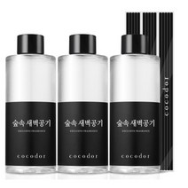 코코도르 리필액 + 리드스틱 5p, 숲속새벽공기, 200ml, 1세트