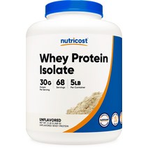 웨이 프로틴 아이솔레이트 5lb 무맛 1병, 단품, 단품