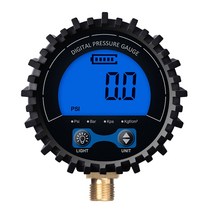 M11 하단 커넥터가있는 디지털 가스 압력 게이지는 200psi 정확도로 울 렸습니다 1%, 01 M11