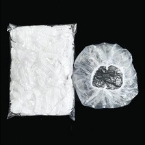 일회용 비닐 샤워캡 위생모자 헤어캡 100매 단품, 랜덤단품