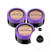 [핑거 퍼프 ]캐트리스 얼티밋 캐머플라지 크림 컨실러, 010호 아이보리