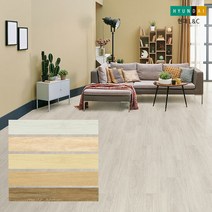 현대엘앤씨 현대 쉬움타일 DIY 접착식 데코타일 우드, 패턴선택:버터크림 (8103), 단품