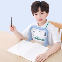 바른자세 교정기 바른보호대 앉은자세 교정 수험생 직장인 필수품 공부 독서 책상바른자세, No.01 바른자세 보호대 블루