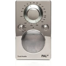 티볼리라디오 TIVOLI AUDIO 티볼리 오디오 PAL BT 휴대용 블루투스 AM/FM 라디오화이트, [06] 크롬