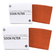 기어가 순 초미세먼지 활성탄 아이오닉5 에어컨필터, 아이오닉5-H32C 2개, 2개